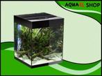 Aquael Glossy cube 50 zwart aquarium, Verzenden