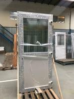 PVC deur 110x210 half glas HR++ 3-punt haakslot  IN STOCK., Bricolage & Construction, Fenêtres & Moustiquaires, Ophalen of Verzenden