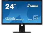 Iiyama ProLite XB2483HSU - Monitor 24 Inch - Full HD 1920 x, Verzenden, Zo goed als nieuw