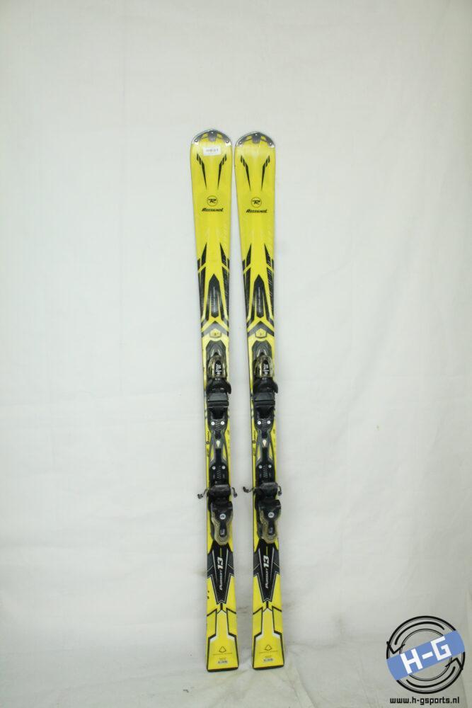 Refurbished - Ski - Rossignol Pursuit yellow - 163, Sport en Fitness, Skiën en Langlaufen, Ski, 160 tot 180 cm, Gebruikt, Rossignol
