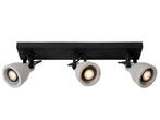 Veiling - Lucide CONCRI-LED dimbare plafondspot - 3x5W 3000K, Huis en Inrichting, Nieuw