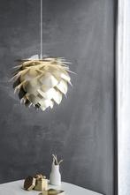 Silvia Medium hanglamp  brushed brass | koordset zwart | Ø, Huis en Inrichting, Lampen | Hanglampen, Verzenden, Nieuw, Scandinavisch