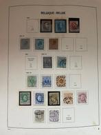 België 1850/1976 - Verzameling in oud DAVO-album met betere, Gestempeld