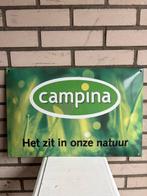 Emaille reclamebord - Campina Reclamebord – “Het zit in onze