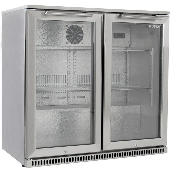 Barkoelkast | OUTDOOR | 189L | RVS | 0°C/+10°C | Geforceerd, Articles professionnels, Horeca | Équipement de cuisine, Envoi