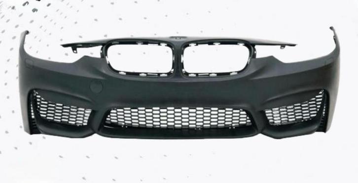 BMW F30 12–18 M3 China-type voorbumper + koplampsproeiers, Auto-onderdelen, Carrosserie, Voor, Bumper, Nieuw, BMW