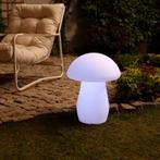 Lampe de jardin solaire - champignon - 16 couleurs | IP44, Verzenden, Neuf