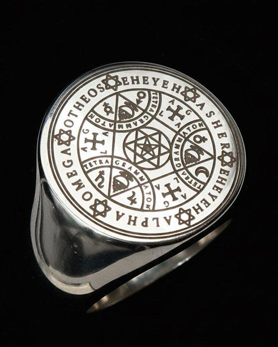 Chevalière Sceau des 7 Archanges : Goddelijke Bescherming,, Antiek en Kunst, Antiek | Boeken en Manuscripten