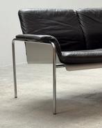 Sofa - Leder, Aluminium, Chroomgezeide stalen buis