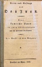 Lorenzo Da Ponte / Mozart - Arien und Gesänge aus Don Juan -