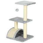 TRUUSK Kattenkrabpaal 72 cm - Pluche Ballen - Sisal Stammen, Verzenden, Nieuw
