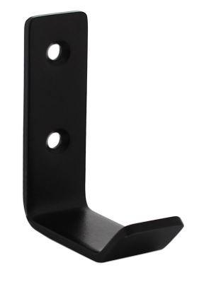 Intersteel jashaak gebogen 20x60mm zwart, Huis en Inrichting, Badkamer | Badtextiel en Accessoires, Nieuw