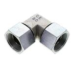 Raccord coudé 90deg G1 1/2 Femelle Haute Pression Acier, Verzenden