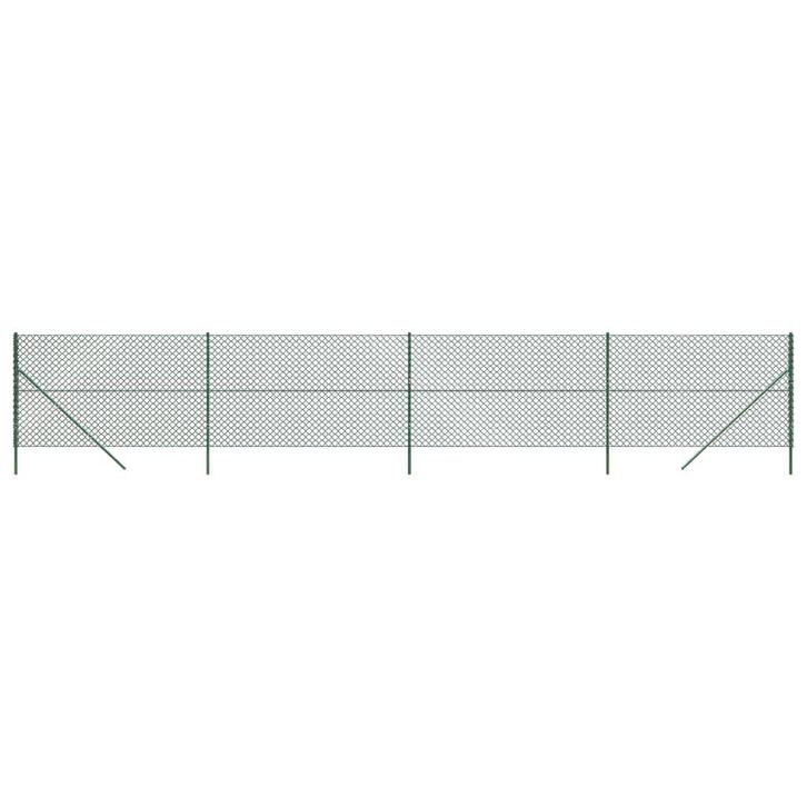Gaashek 2,2x10m groen | Tuinomheining | OP=OP, Tuin en Terras, Tuinhekken en Hekwerk, Nieuw, Overige materialen, Gaashekwerk, Verzenden