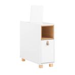 2dekans | SoBuy FBT161-WN Bijzettafel 60x60x24 cm, wit en, Huis en Inrichting, Ophalen of Verzenden, Nieuw