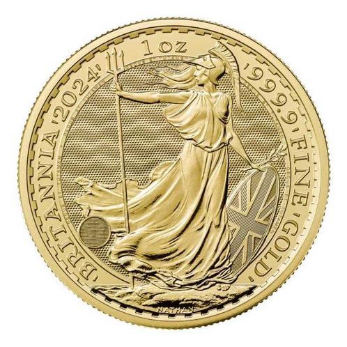 Verenigd Koninkrijk. 100 Pounds 2025 Britannia, 1 oz, Postzegels en Munten, Edelmetalen en Baren