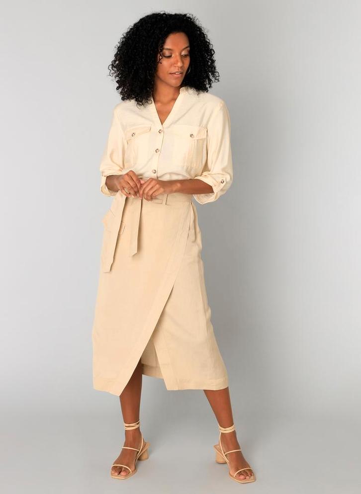 YEST rok Sabijn44Maat 42/44 (L), Kleding | Dames, Rokken, Overige kleuren, Nieuw, Maat 42/44 (L), Verzenden