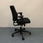 BMA AXIA Ergo- bureaustoel met lage rug, Zwart, Bureaustoel