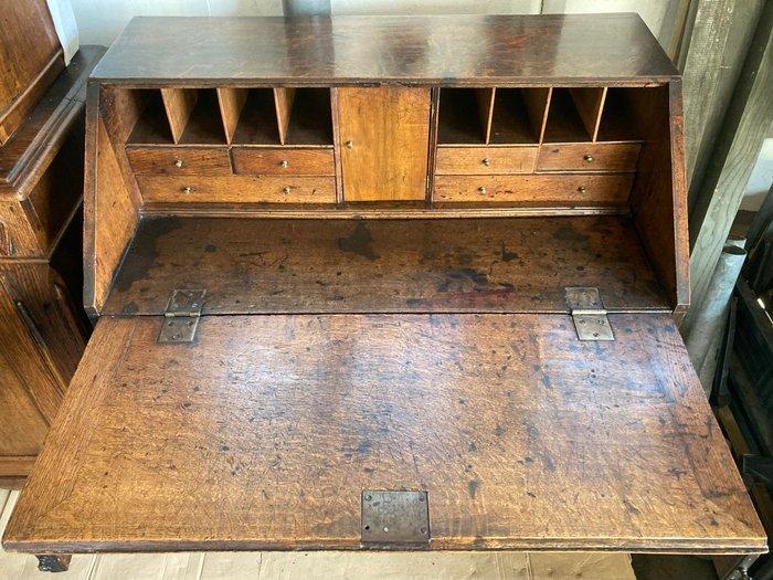 Secrétaire - Eik - Antiek klepbureau, Antiek en Kunst, Antiek | Overige Antiek