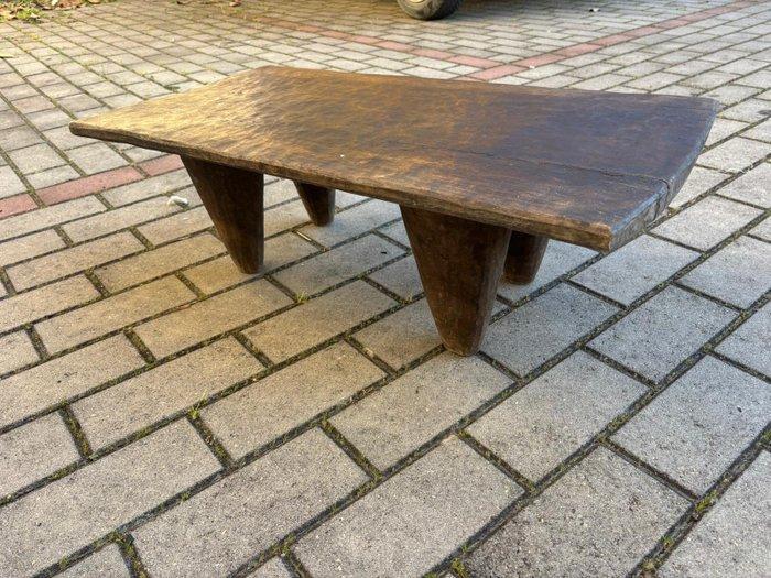 Table - iroko - Table SENUFO - Table basse SENUFO en bois, Antiquités & Art, Curiosités & Brocante