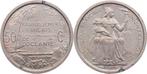 50 Centimes 1949 Polynésie française KursMunt Probe koper., Verzenden