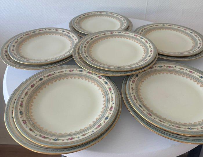 Georges Boyer Limoges - Bord (12) - Porselein - Prachtig &, Antiek en Kunst, Antiek | Meubels | Tafels