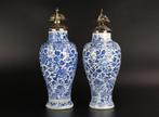 Vase balustre - Porcelaine, Argent - Chine - Kangxi