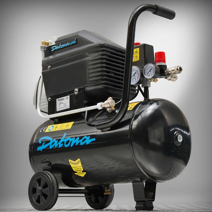 Datona Hobby compressor - 24L - 230V - Datona, Doe-het-zelf en Bouw, Compressors, Ophalen of Verzenden