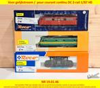 Matériel 2-rail courant continu DC locomotives, wagons rails, Ophalen of Verzenden