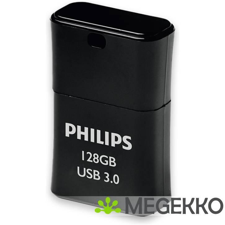 Philips USB 3.0 128GB Pico Black FM12FD90B/00, Computers en Software, Overige Computers en Software, Nieuw, Verzenden