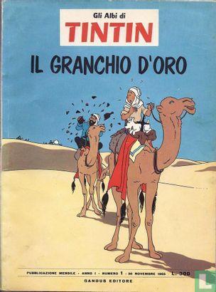 Kuifje - Il Granchio Doro - 1965, Boeken, Stripverhalen, Gelezen, Eén stripboek, Verzenden