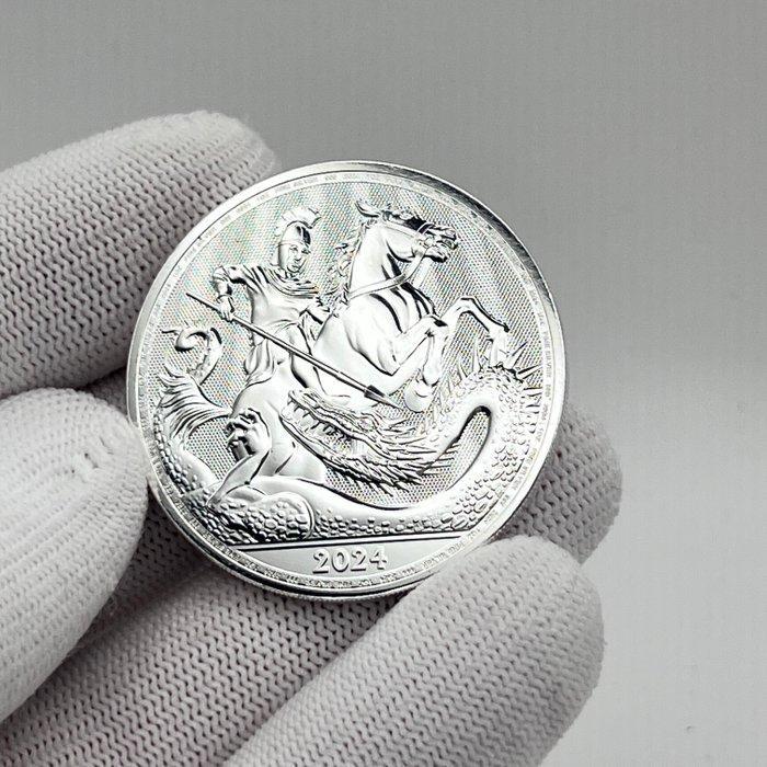 Verenigd Koninkrijk. 2 Pounds 2024 - St. George & the Dragon, Timbres & Monnaies, Monnaies | Europe | Monnaies non-euro