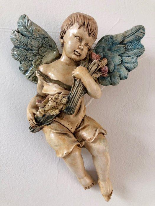 Beeldje - Chérubins des 4 saisons (4) - Terracotta, Diversen, Kerst