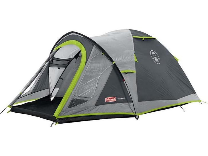 Coleman Darwin 3 Plus - Koepeltent - 3 Persoons - Waterkolom, Caravans en Kamperen, Tenten, Zo goed als nieuw, Verzenden