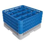 Voetglazenkorf 4x CR 16 | Ø11,2x24(h)cm | 50x50x26(h)cm, Verzenden, Nieuw in verpakking