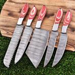 Keukenmes - Chefs knife - Hard hout Gevouwen stalen, Antiek en Kunst