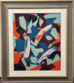 Luigi Montanarini (1906-1998) - Geometrie, Antiek en Kunst, Kunst | Schilderijen | Modern