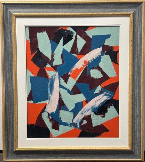 Luigi Montanarini (1906-1998) - Geometrie, Antiek en Kunst, Kunst | Schilderijen | Modern