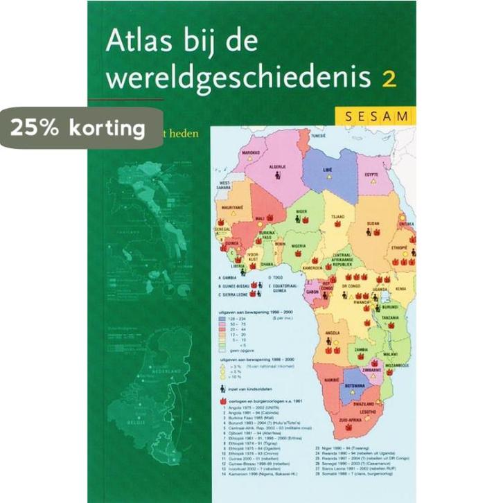 Sesam atlas van de wereldgeschiedenis / 2 9789055744626, Boeken, Geschiedenis | Wereld, Zo goed als nieuw, Verzenden