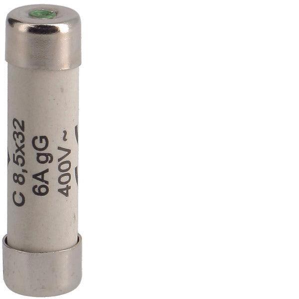 Hager Weber C-Type Cilindrische Zekering 6A 400V 8.5x32mm -, Bricolage & Construction, Électricité & Câbles, Envoi