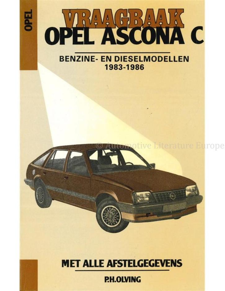 1983 - 1986 OPEL ASCONA C BENZINE | DIESEL, VRAAGBAAK, Auto diversen, Handleidingen en Instructieboekjes