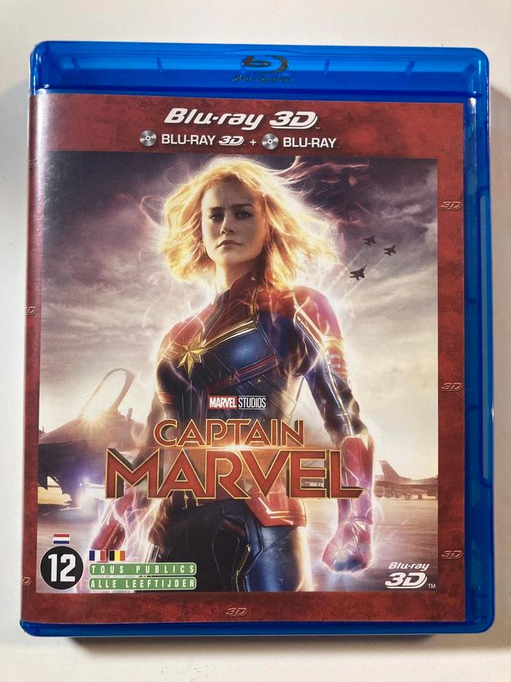 CAPTAIN MARVEL (3D + 2D) (BLURAY), CD & DVD, Blu-ray