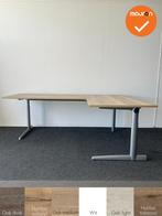 Ahrend 500 hoekbureau -220x160 - Rechte hoek - Bladkleur naa, Zakelijke goederen, Werkplek, Ophalen of Verzenden, Gebruikt, Bureau