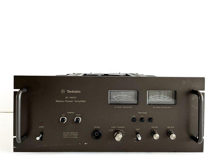Technics - SE 9600 stereo power amp Zeldzaam item Solid, Audio, Tv en Foto, Radio's
