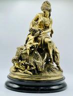 Sculpture, groupe bacchantes - 51 cm - Style Néoclassique -