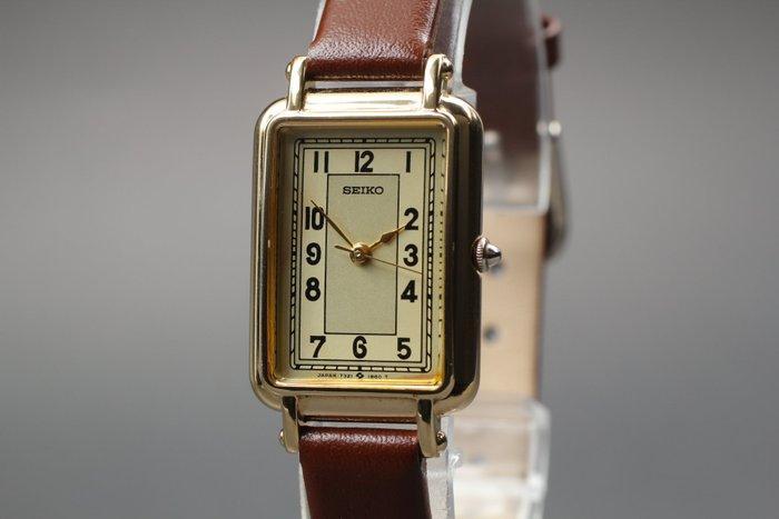 Seiko - Tank - Zonder minimumprijs - 7321-602A - Dames -, Handtassen en Accessoires, Horloges | Antiek