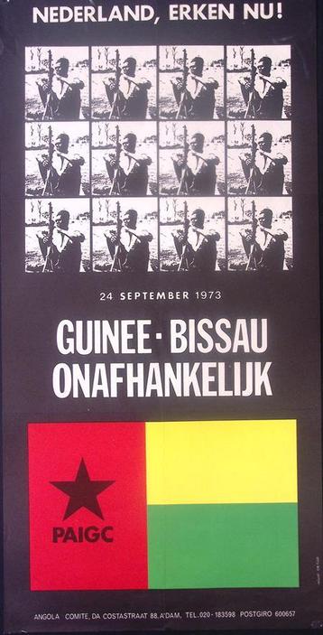 Poster voor de onafhankelijkheid van Guinee-Bissau (Posters) beschikbaar voor biedingen