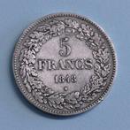 Belgique. Léopold Ier. 5 Francs 1848 (Sans prix de réserve), Timbres & Monnaies
