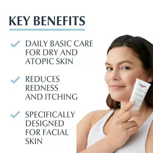 Eucerin AtopiControl Gezichtscrème (Dagcreme), Handtassen en Accessoires, Uiterlijk | Gezichtsverzorging, Nieuw, Verzenden