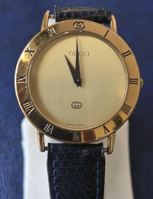 Gucci - De Ville Trésor - Zonder Minimumprijs - 3000M -, Handtassen en Accessoires, Horloges | Heren